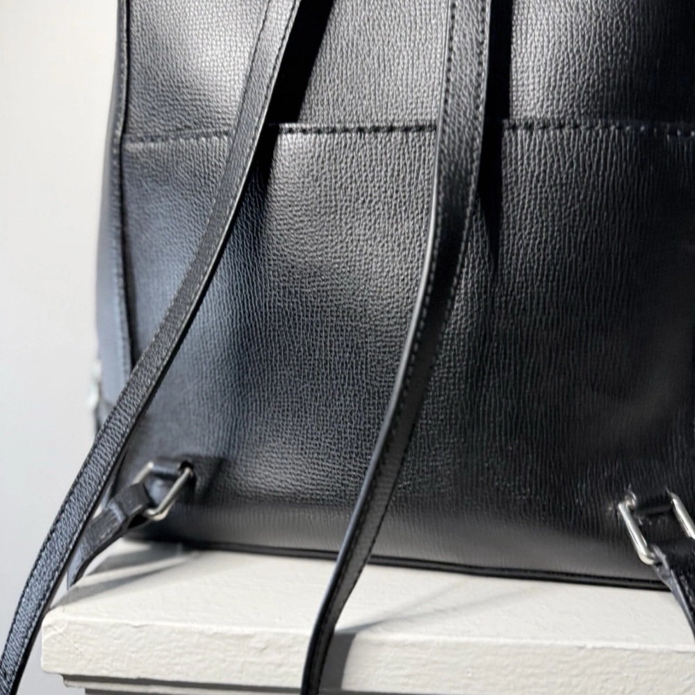 HENRI BENDEL Bowery Black Backpack NEW Without Tags - Picture 9 of 11